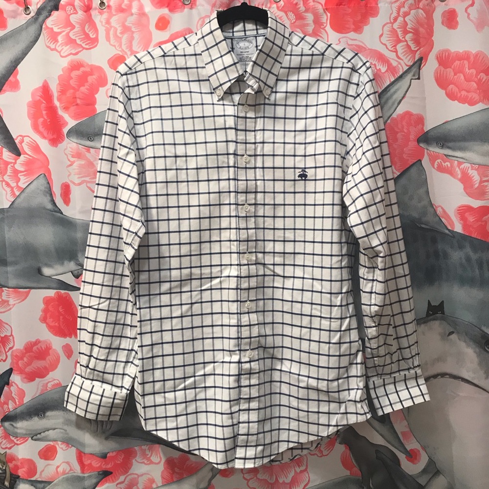 Brooks Brothers Plaid Regent Button Up Shirt